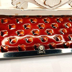 Vintage 2000s Apple Bronze Embossed Wallet